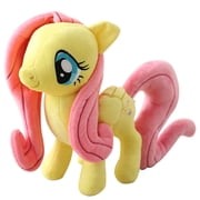 12-Inch Little Pony Fluttershy Stuffed Animal Plush Toy, Cuddly Cartoon Collection Gift for Fans