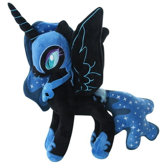 12-Inch Little Pony Stuffed Plush Friendship Movie Feature Character Figure Toy (Nightmare Moon Plush)