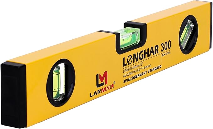 12 Inch Magnetic Level Torpedo Level, Leveler Tool with 3 Bubble Level ...
