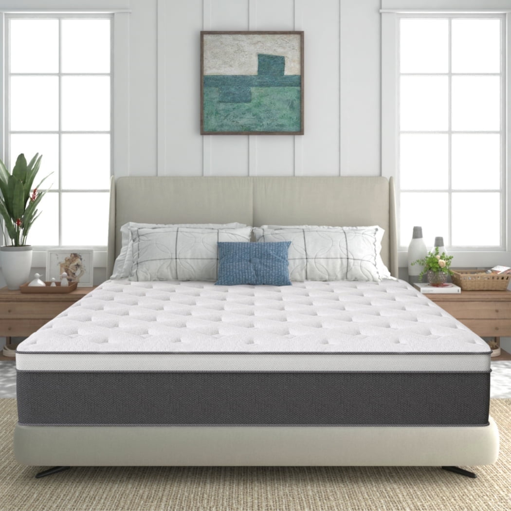 lemontalking 12 Inch Mattress Twin Bed Size Mattress In A Box Hybrid Mattress