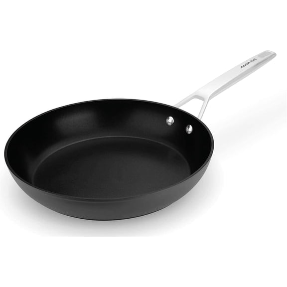 12 Inch Nonstick Frying Pan with Titanium and Diamond Coating Dishwasher Safe
