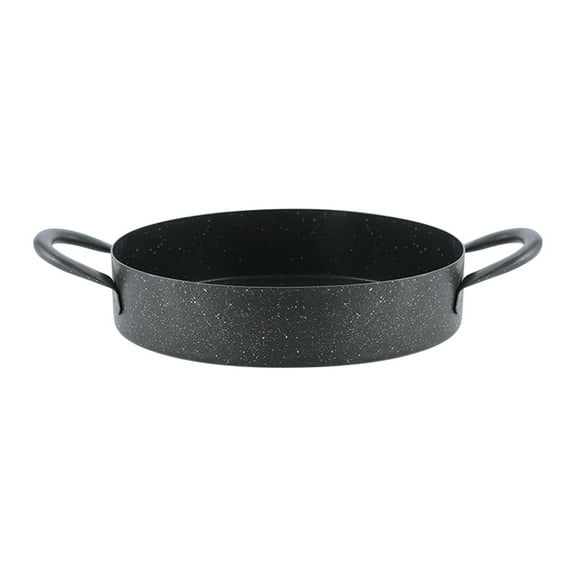12 Inch Nonstick Skillet Frying Pan, Multi-Function Iron & Maifan Stone Pans with Side Handle, Non-stick Pancake for Kitchen Induction Cooker