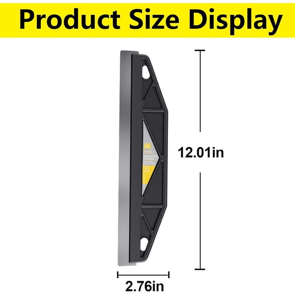 12-Inch Paint Edger & Trim Guard | Stainless Steel Straight Edge Tool | Painters Tape Alternative | Creates Crisp, Clean Pro-Grade Lines on Walls & Ceilings