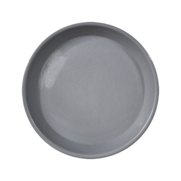 12 Inch Saucer 5 Pack - Heavy Duty Resin Pot Trays for Indoors & Outdoors, Durable Water Catcher Tray for Large Flower Pots, Sturdy Plate