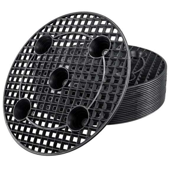 12 Inch Plastic Plant Pot Risers 20 Pack for Indoor Outdoor Gardens Balconies