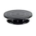 thumbnail image 1 of 12 Inch Plastic Rotating Cake Turntable for Baking & Decorating, Food Grade Stable Revolution, Multi-Purpose DIY Craft & Pottery Support, 1 of 5