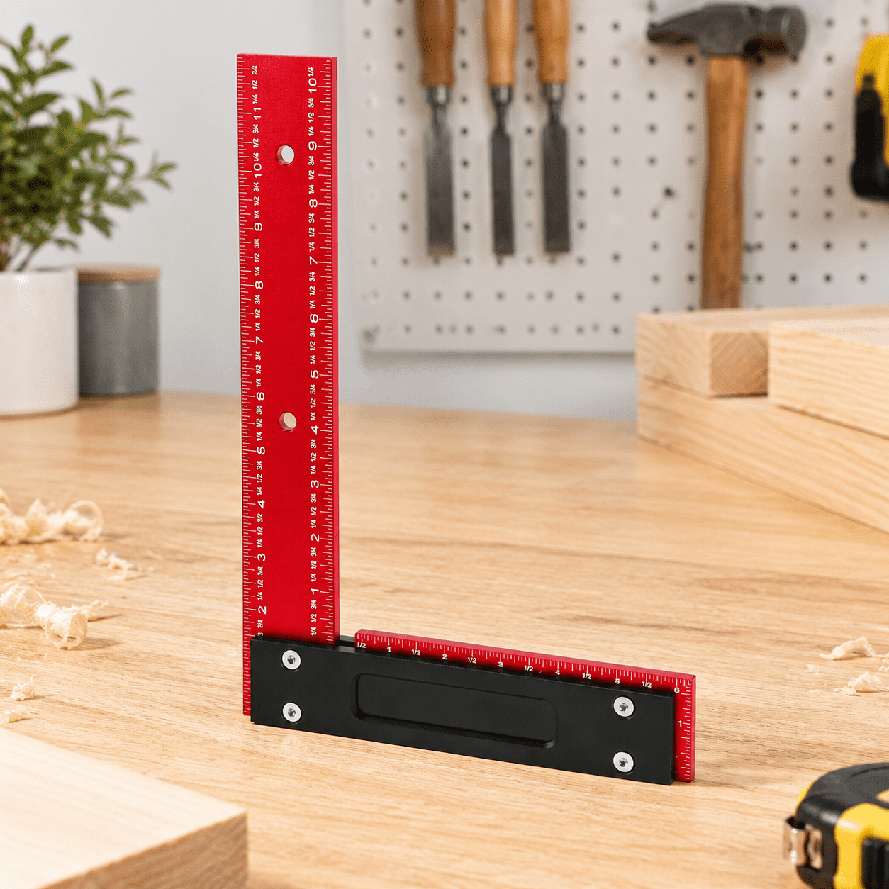 12 Inch Precision Woodworking Square for Layout and Machinery Setup ...