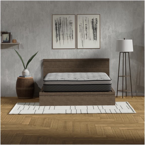 12 Inch Queen Hybrid Mattress, Medium Firm Gel Memory Foam & Pocket Coils for Cool Sleep, Edge Support, Motion Isolation, Fiberglass-Free