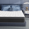 thumbnail image 1 of WARMKISS 12 Inch Queen Mattress, Hybrid Memory Foam Mattress in a Box with Pocket Springs, Pressure Relief, CertiPUR-US Certified, 1 of 7
