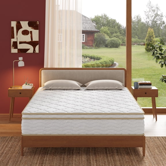 12 Inch Queen Size Hybrid Mattress