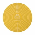 thumbnail image 1 of 12 Inch Round Silicone Cake Mat with Measurements - Non-Stick Heat Resistant Baking Mat for Rolling Dough, Cookie Decorating, Pastry Making, Reusable Cake Turntable Pad, 1 of 4
