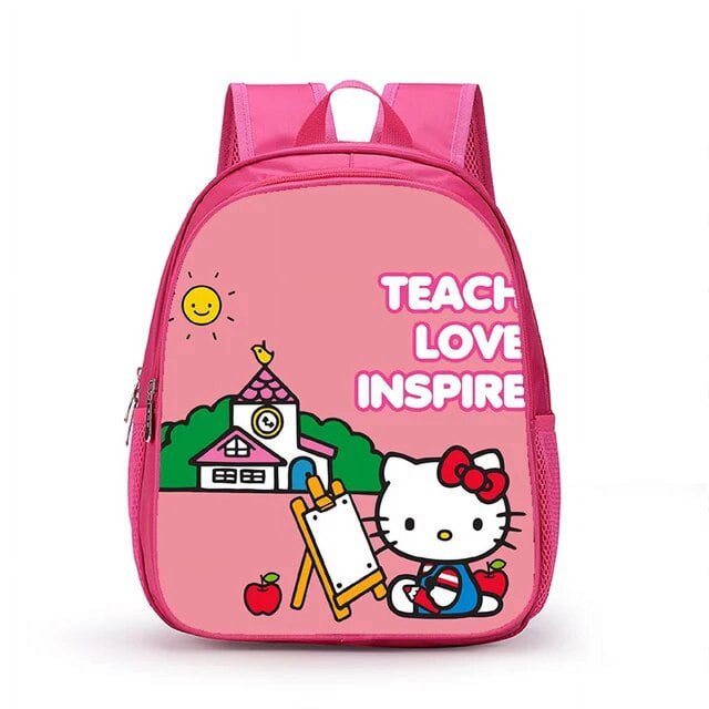 12 Inch Sanrio Hello Kitty School Bags for Kindergarten Children kids ...