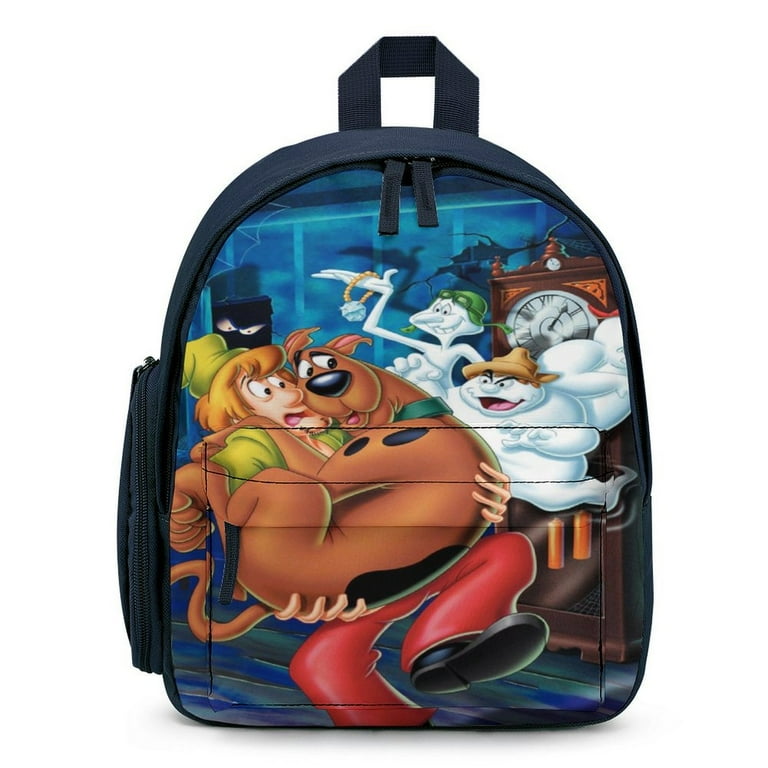 12 Inch Scooby Doo Mini Backpack for Boys Girls Lightweight Backpack Cartoon Bookbag Fashion Campus Casual Backpack Walmart