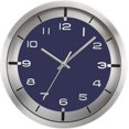 thumbnail image 1 of 12 Inch Silent Wall Clock Battery Operated Modern Metal Wall Clock Decorative for Living Room Kitchen Home Office School, 1 of 14