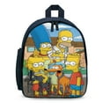 12 Inch Simpsons Mini Backpack for Boys Girls Lightweight Backpack