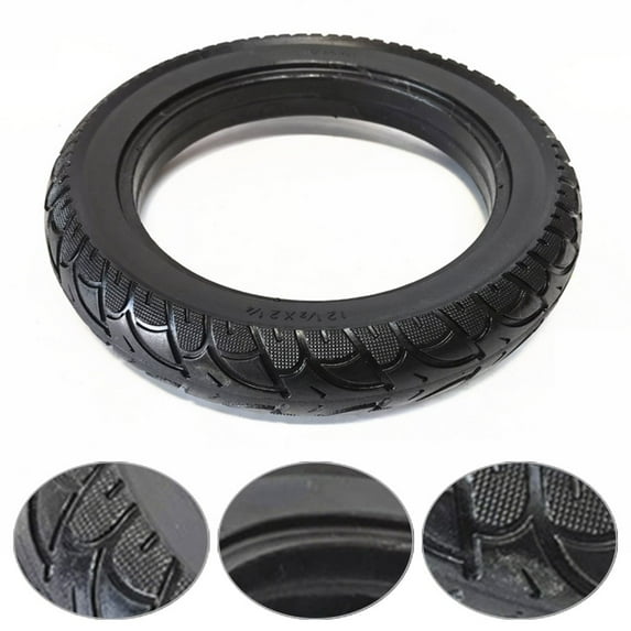 12 Inch Solid Tyre 12 1/2x2 1/4(57-203) for E-Bike Scooter 12.5x2.50 Tire