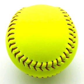 12-Inch Sports Practice Softball Official Size Weight Unmarked Training Ball