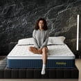 thumbnail image 1 of 12 Inch Supportive Hybrid Mattress, Full Size, Medium Firm Feel, Tight Top, Individually Wrapped Coils, Reinforced Edges, 1 of 8