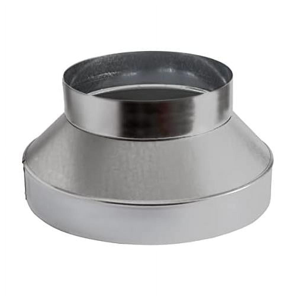 12 Inch To 8 Inch HVAC Duct Reducer & Increaser Galvanized Ducting