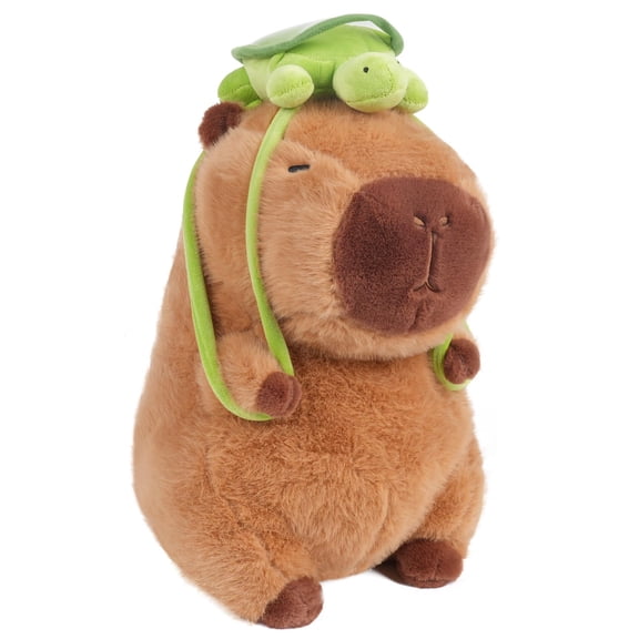 12 Inch Turtle Backpack Capybara Plush, Children Birthday Stuffed Doll