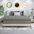 thumbnail image 1 of 12 Inch Twin Mattress Hybrid Mattress In A BoxMedium Firm Memory Foam And Pocket Spring, 1 of 5