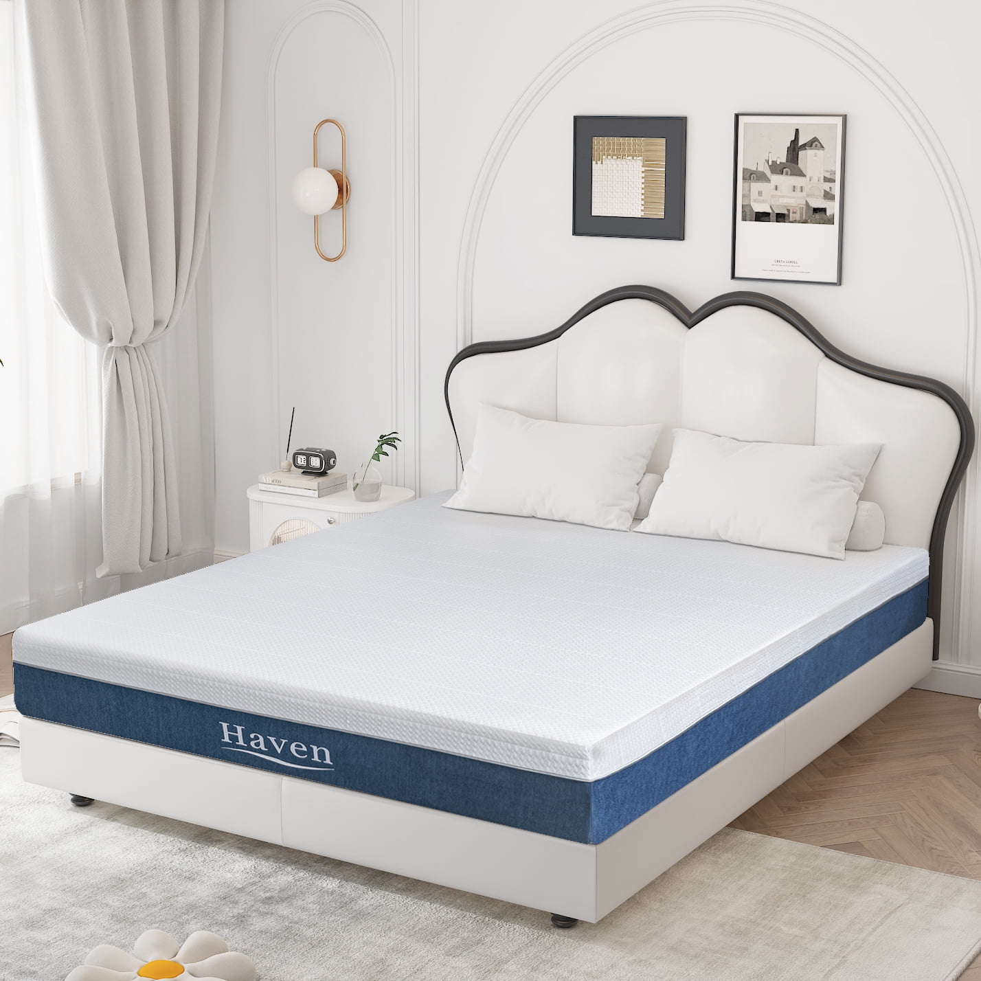 12 Inch Twin Memory Foam Mattress, Cool Gel Foam Mattress with Fabric