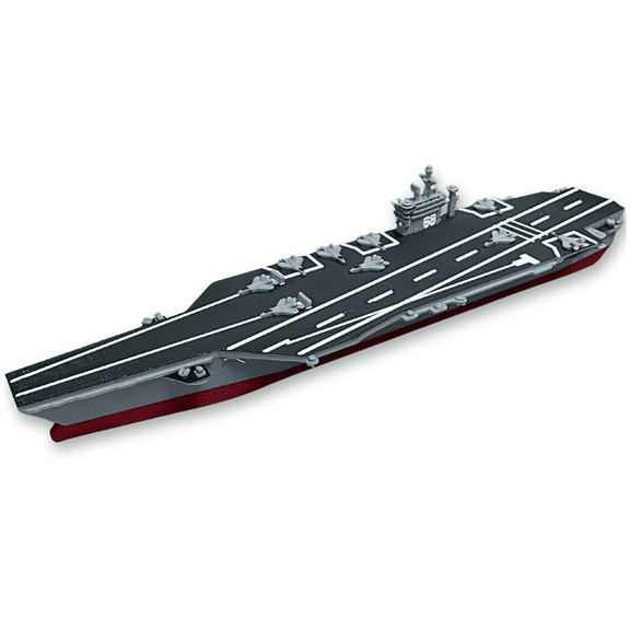 12-Inch USS Nimitz (CVN-68) Aircraft Carrier Model  Lead Ship of the Nimitz-Class  Naval Aviation Desktop Display & Military Collector Series