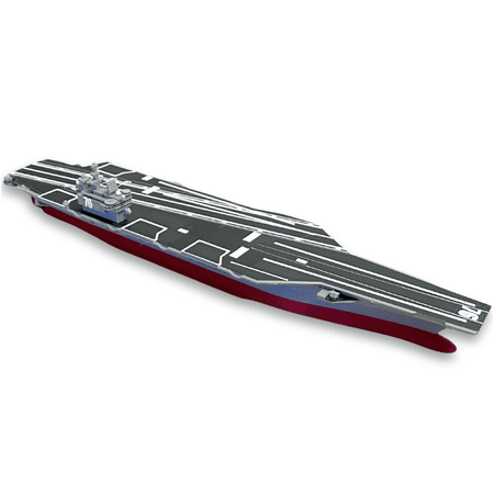 12-Inch USS Ronald Reagan (CVN-76) Aircraft Carrier Model – Nimitz-Class Supercarrier Replica – Naval Aviation Desktop Display & Military Collector Series