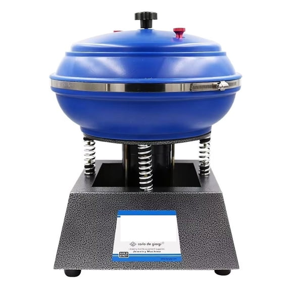 12 Inch Vibratory Tumbler Jewelry Polishing & Metal Parts Finishing Machine For Smooth And Shiny Results ,Easy to Use