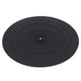 12 Inch Vinyl Record Turntable Pad Anti Static Reduce Vibration Rubber