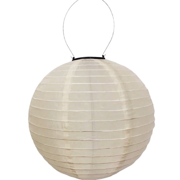 12 Inch Waterproof Solar Powered Lanterns Chinese Lantern LED Lamp Outdoor Decoration Balls Light Solar Lantern Party Decoration