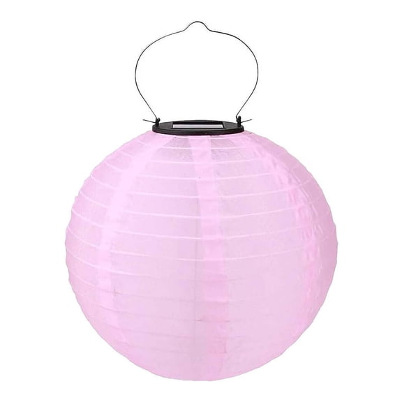 12 Inch Waterproof Solar Powered Lanterns Chinese Lantern LED Lamp Outdoor Decoration Balls Light Solar Lantern Party Decoration