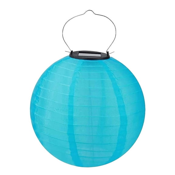 12 Inch Waterproof Solar Powered Lanterns Chinese Lantern LED Lamp Outdoor Decoration Balls Light Solar Lantern Party Decoration
