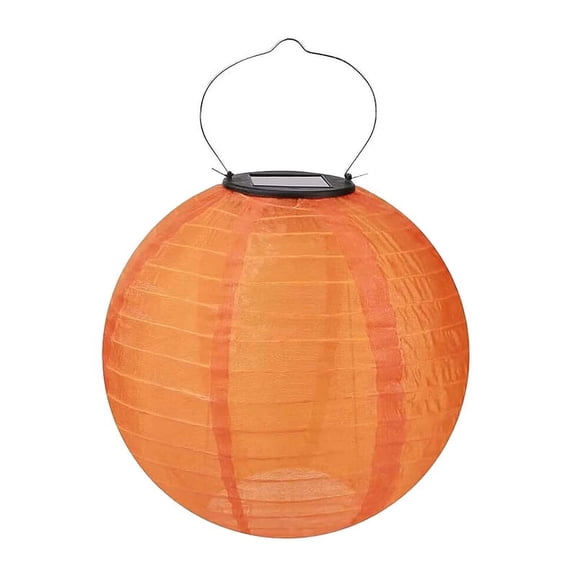 12 Inch Waterproof Solar Powered Lanterns Chinese Lantern LED Lamp Outdoor Decoration Balls Light Solar Lantern Party Decoration