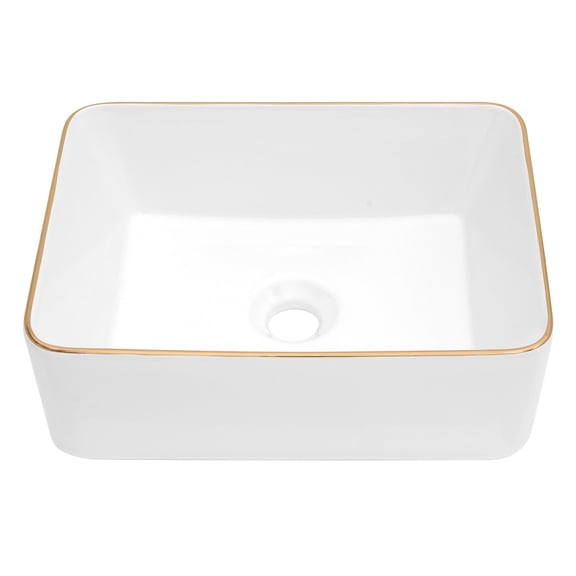 12 Inch Width Ceramic - Resistant to Stains - School & Home Restrooms - Smooth Finish