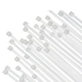 thumbnail image 1 of Bolt Dropper 12" White Zip Cable Ties (100 Pack) | 40lbs Tensile Strength | Heavy Duty Self-Locking Nylon Wire Ties | Indoor and Outdoor Use, 1 of 6