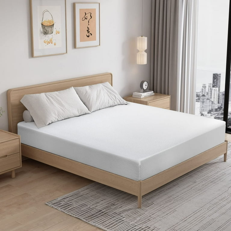 12 Inches Cooling Gel Memory Foam Mattress Medium Firm Feel Memory Foam Mattress Bed in a Box Fiberglass Free CertiPUR US Certified Queen