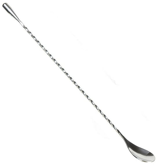 "12 Inches Food-Grade 18/8 Stainless Steel Bar Mixing Spoon, Stirring Cocktail Spoon, Bartender Stir Spoon"