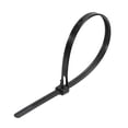 thumbnail image 1 of 12 Inches Reusable Cable Zip Ties Nylon Wire Slipknot Strap Black 20 Pack, 1 of 5