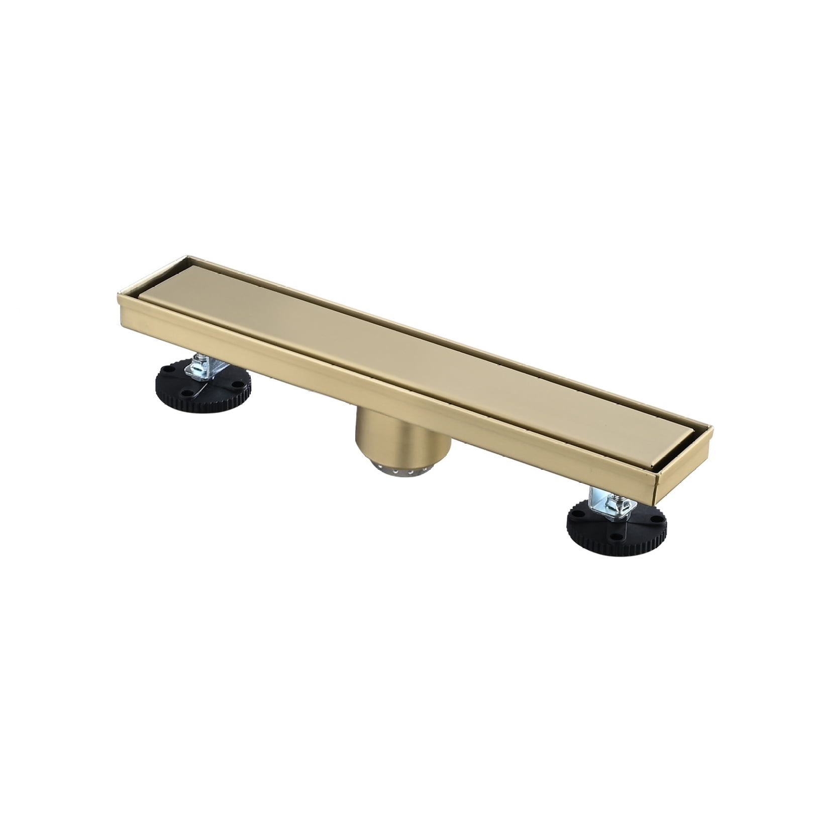 12 Inches Shower Drain, Included Hair Strainer and Leveling Feet