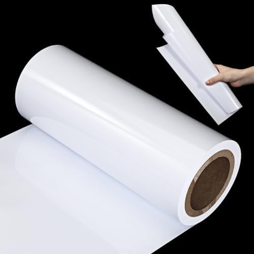 12 Inches x 80 ft 7 Mil Thick Stencil Plastic Sheets Blank Stencil Sheets Translucent Blank Mylar Stencils Sheet for Cutting for Crafts Stencils Paper Vinyl for Cutting Machines(Translucent)