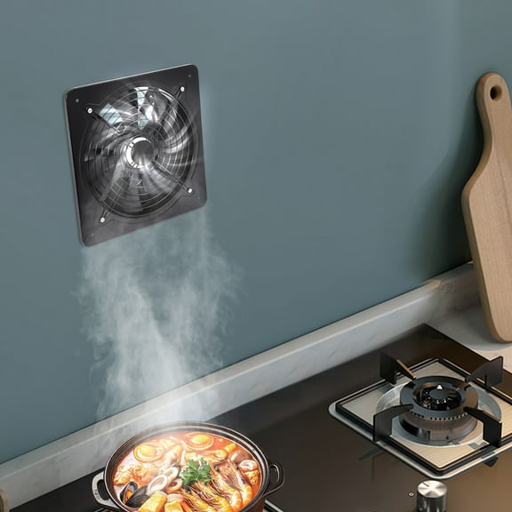 12" Industrial Wall Mounted Ventilation Extractor Air Blower Fan Exhaust Kitchen