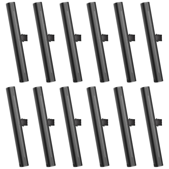 12) JBL COL800-BK 32" Black 70V Commercial Slim Column Wall Mount Array Speakers
