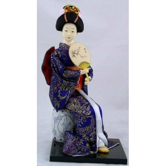 "12"" Japanese Oriental Doll ZS1021-12"