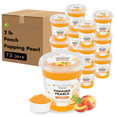 thumbnail image 1 of [12 Jars] Tea Zone Peach POPPING PEARLS™ (2 lb each), 1 of 10