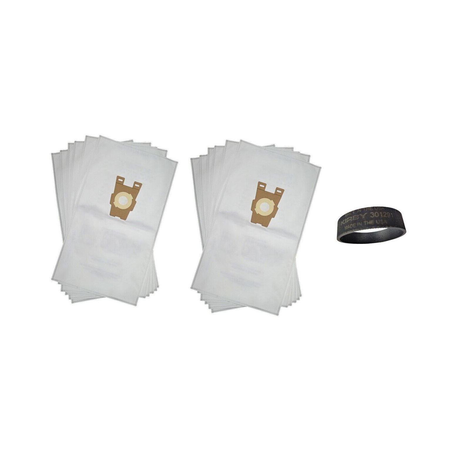 12 KIRBY HEPA VACUUM BAGS + Belt AVALIR SENTRIA G3 G4 G5 G6 MICRON