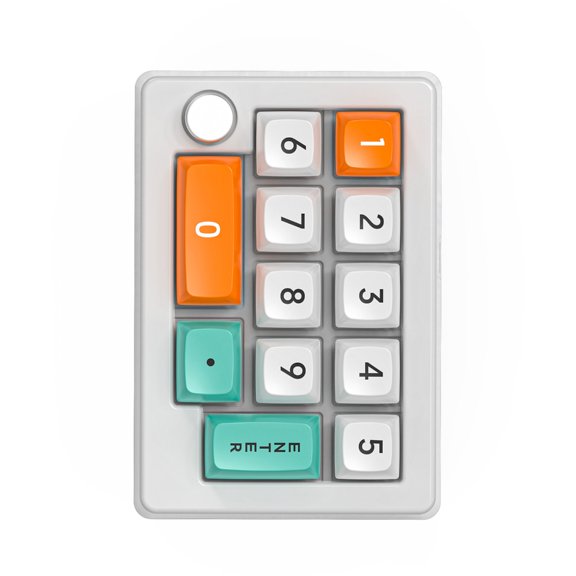 12 Key Macro Pad Mechanical Macro Keyboard 2.4Ghz 3Modes with Light
