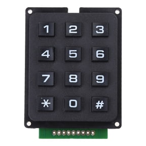 12 Key Membranes Button Keypad 3x4 Matrixes Keyboard for Electronic DIY 12 Button