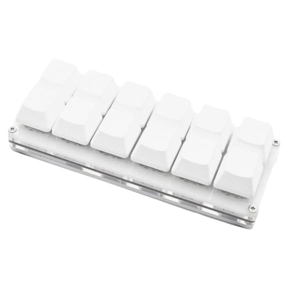 12-Key Programmable Macro Keyboard, Custom Mini Mechanical Keyboard for Gaming, Drawing, Shortcut Control, USB Plug-and-Play