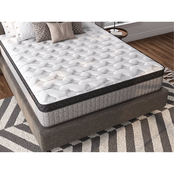 12" King Gel Bed Mattress - Offer Optimal Support And Comfort Verified Cooling Gentle Alignment Relief